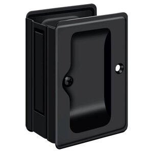 Deltana Architectural Hardware Door Accessories HD Pocket Locks, Adjustable, 3 1-4"x 2 1-4" Passage