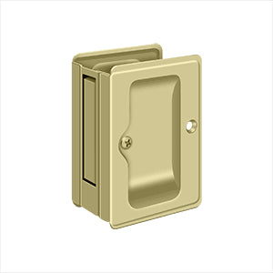 Deltana Architectural Hardware Door Accessories HD Pocket Locks, Adjustable, 3 1-4"x 2 1-4" Passage