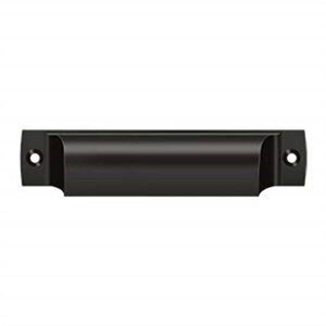 DELTANA HARDWARE Rectangular Shell Pull 4"