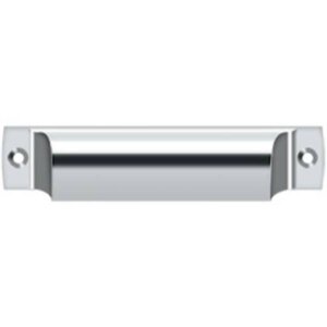 DELTANA HARDWARE Rectangular Shell Pull 7" Deltana Modern Shell Pulls are commonly used for cabinets and drawers of all kinds. They are available in an array of fine finishes.