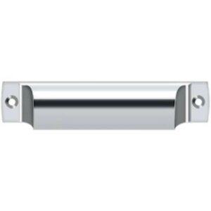 DELTANA HARDWARE Rectangular Shell Pull 4"