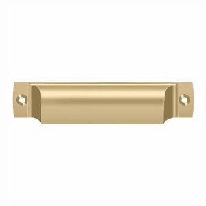 DELTANA HARDWARE Rectangular Shell Pull 4"