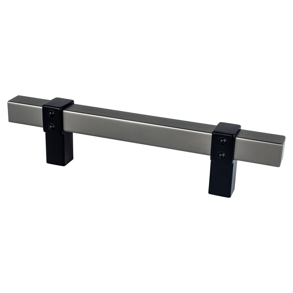 Berenson Cabinet Hardware Rivet Rebel Collection 3-3/4"(96mm) Centers Classic Comfort Pull