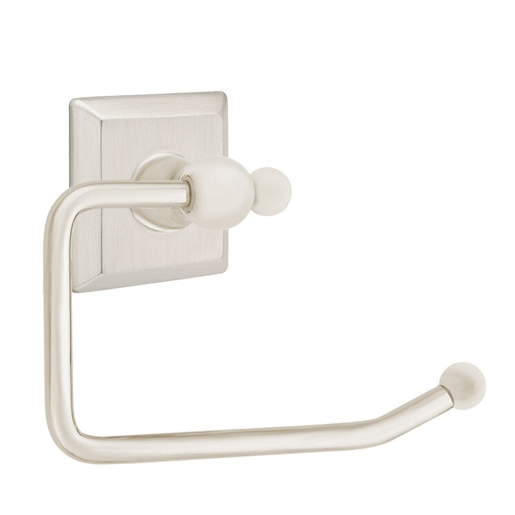 Traditional Brass Collection Quincy Bar Style Tissue Holder by Emtek