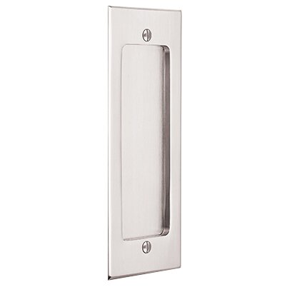 Modern Cabinet Hardware Collection 7 1/4" Modern Rectangular Flush Pull  by Emtek