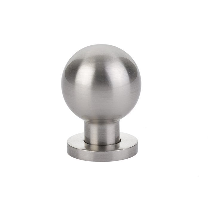 1" Diameter Globe Knob in Satin Brass by Emtek