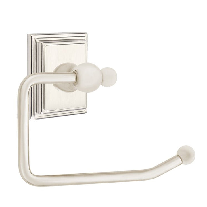 Traditional Brass Collection Wilshire Bar Style Tissue Holder by Emtek