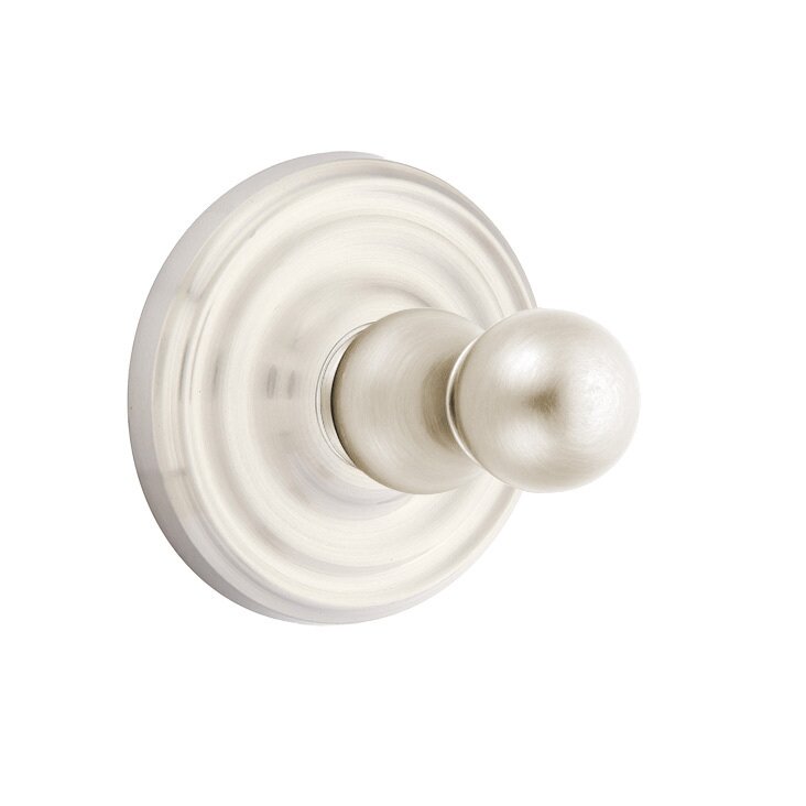 Traditional Brass Collection Regular Single Hook  by Emtek