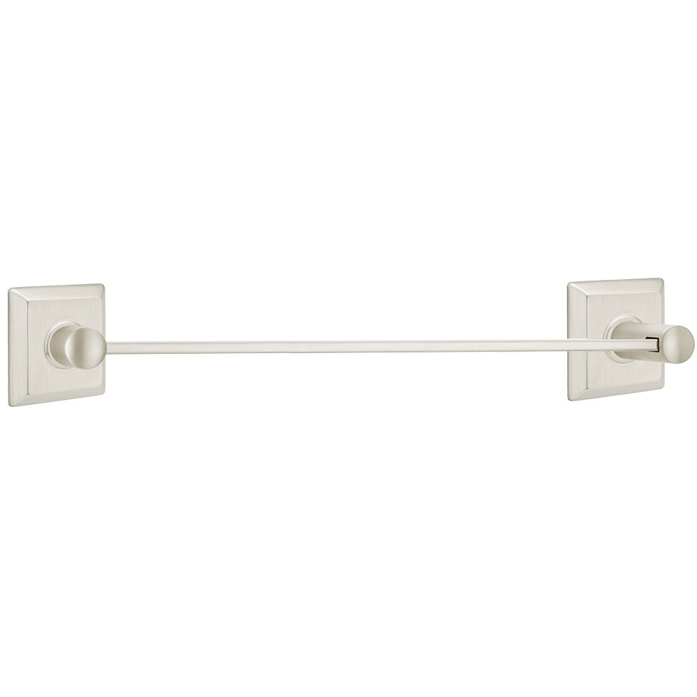 Modern Brass Collection Quincy 30" Single Towel Bar  by Emtek