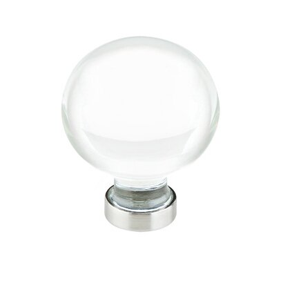 1" Diameter Bristol Knob  by Emtek -CRYSTAL