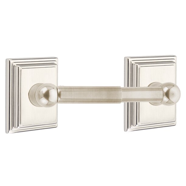 Traditional Brass Collection Wilshire Spring Rod Tissue Holder by Emtek