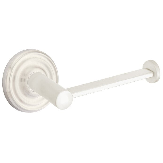 Modern Brass Collection Small Regular Tissue Holder  by Emtek