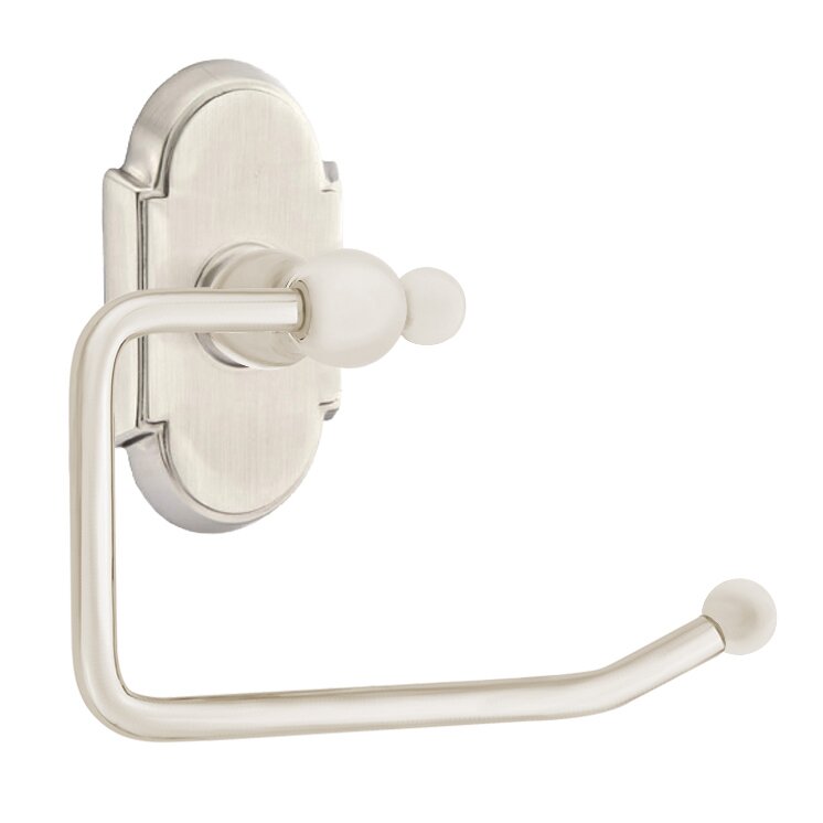 Traditional Brass Collection Arched Tissue Holder  by Emtek