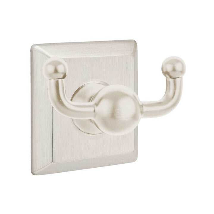 Traditional Brass Collection Quincy Double Hook by Emtek