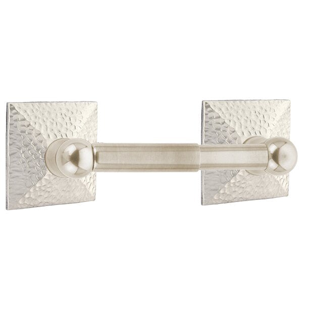 Traditional Brass Collection Hammered Spring Rod Tissue Holder by Emtek