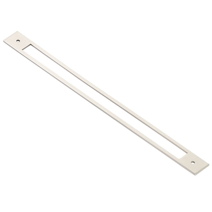 Modern Cabinet Hardware Collection 12" Centers Backplate for Pull  by Emtek