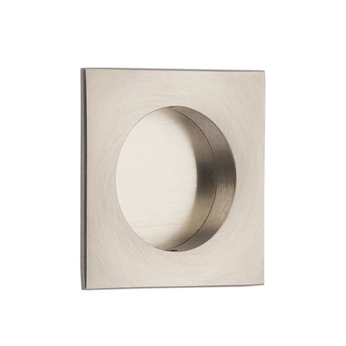 Modern Cabinet Hardware Collection 2 1/2" Square Flush Pull  by Emtek