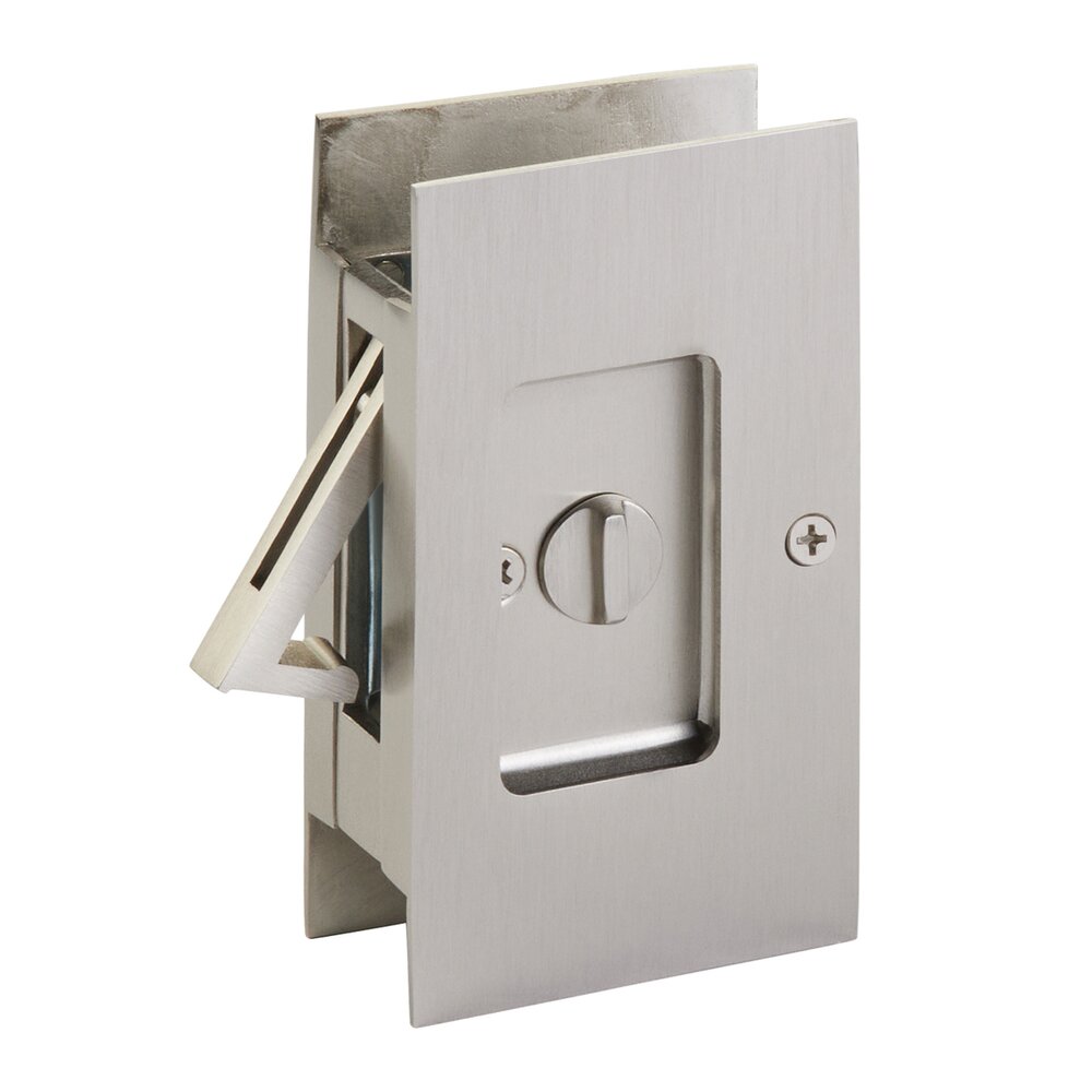 Door Accessories Collection Privacy Modern Rectangular Pocket Door Lock- PRIVACY by Emtek