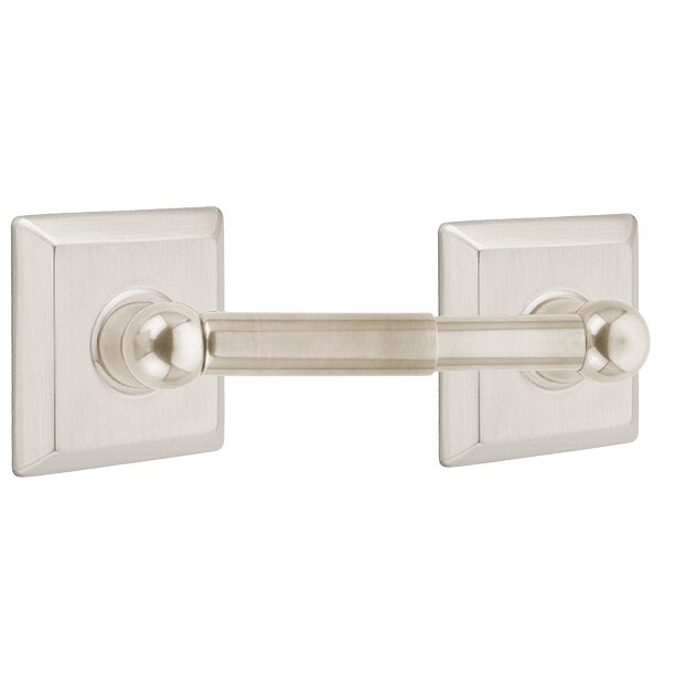 Traditional Brass Collection Quincy Spring Rod Tissue Holder  by Emtek