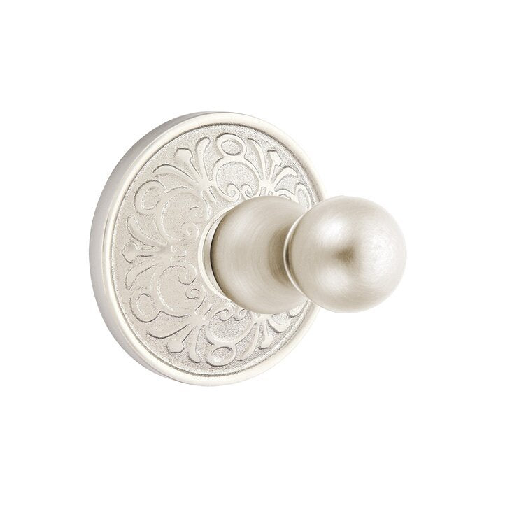 Traditional Brass Collection Lancaster Single Hook  by Emtek