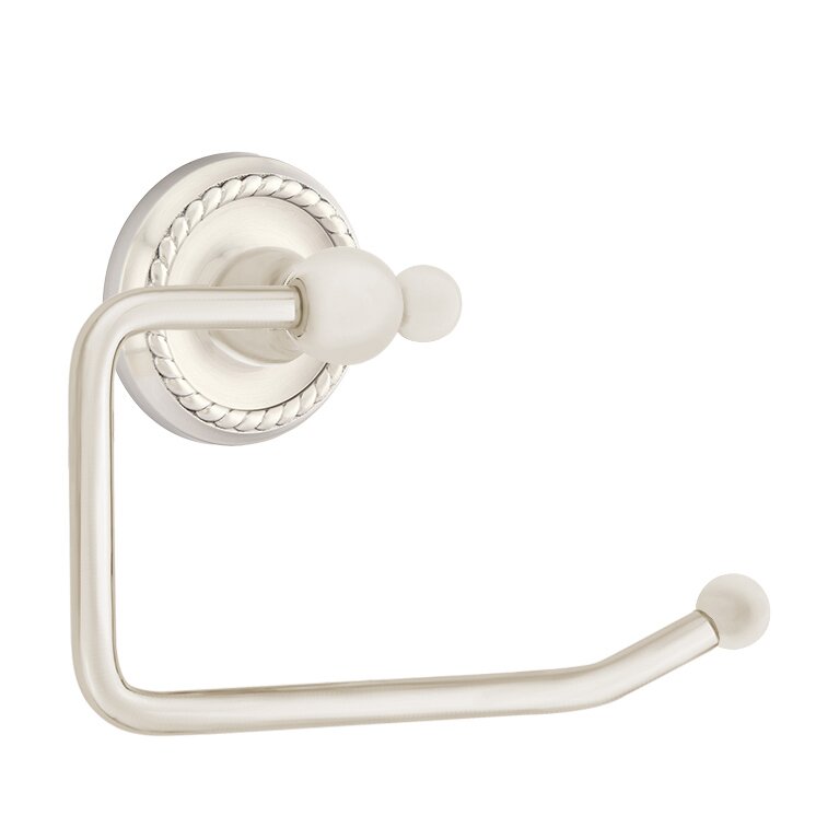 Traditional Brass Collection Rope Tissue Holder  by Emtek