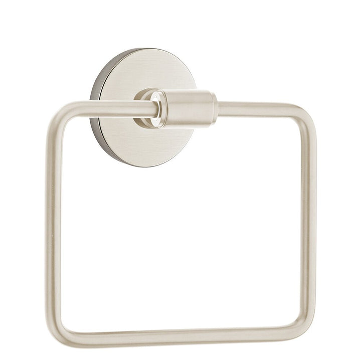 Transitional Brass Collection Transitional Brass Towel Ring with Disk Rosette  by Emtek