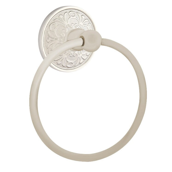 Traditional Brass Collection Lancaster Towel Ring by Emtek