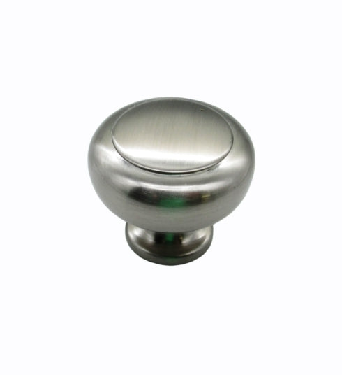 Buck Snort Lodge Decorative Hardware Large Smooth Raised  Round Cabinet Knob