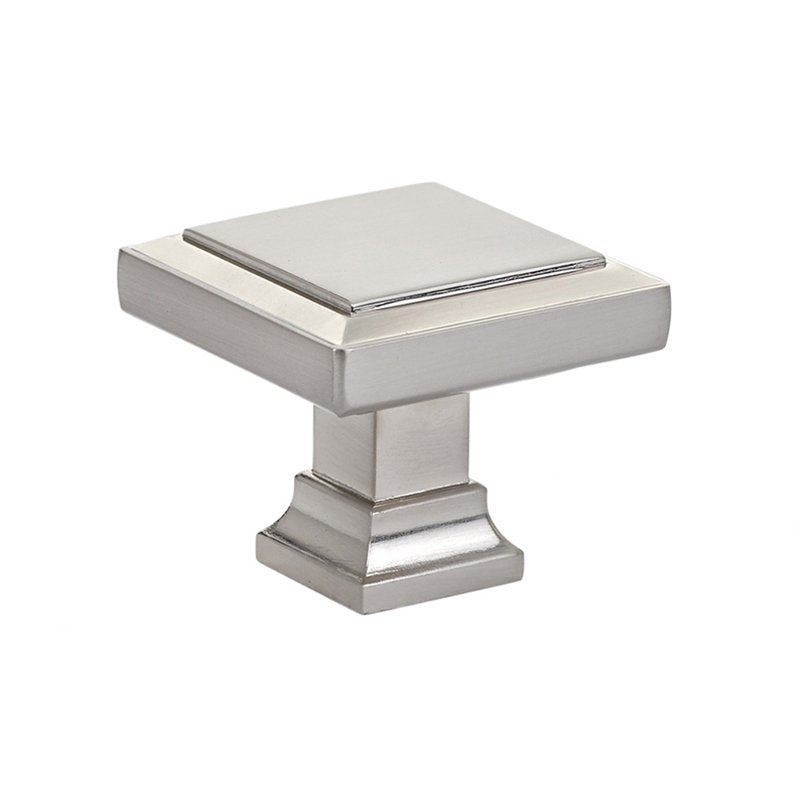 Geometric Collection 1 5/8" (41mm) Geometric Square Knob by Emtek