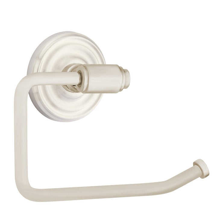 Transitional Brass Collection Transitional Brass Toilet Paper Holder with Small Regular Rosette  by Emtek