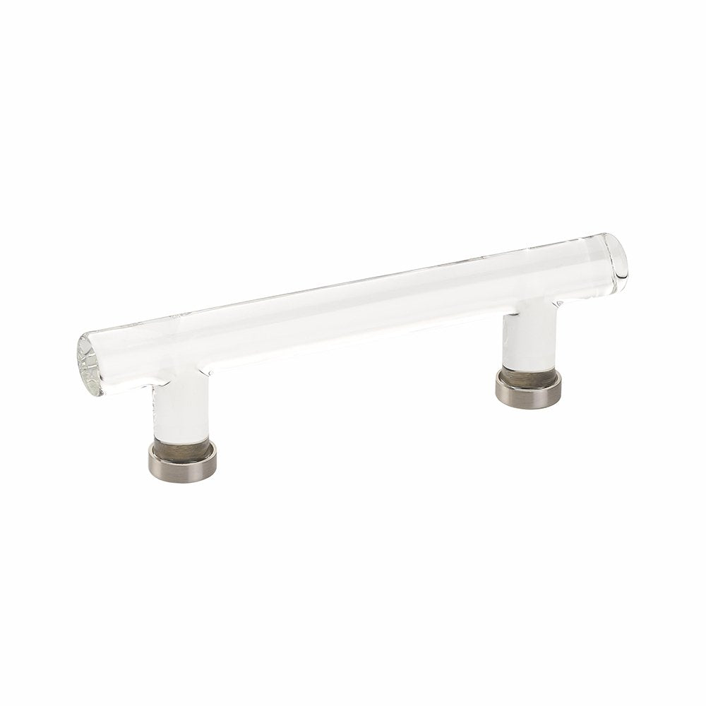 4" Centers Bar Pull by EMTEK-CRYSTAL