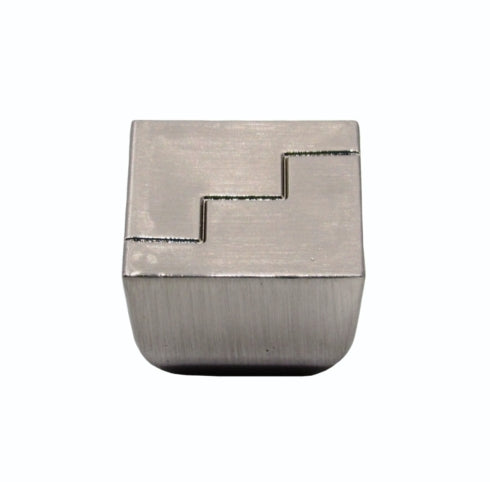 Buck Snort Lodge Square Zig-Zag  Cabinet Knob