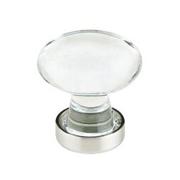 1 3/4" Diameter Hampton Knob  by Emtek- CRYSTAL