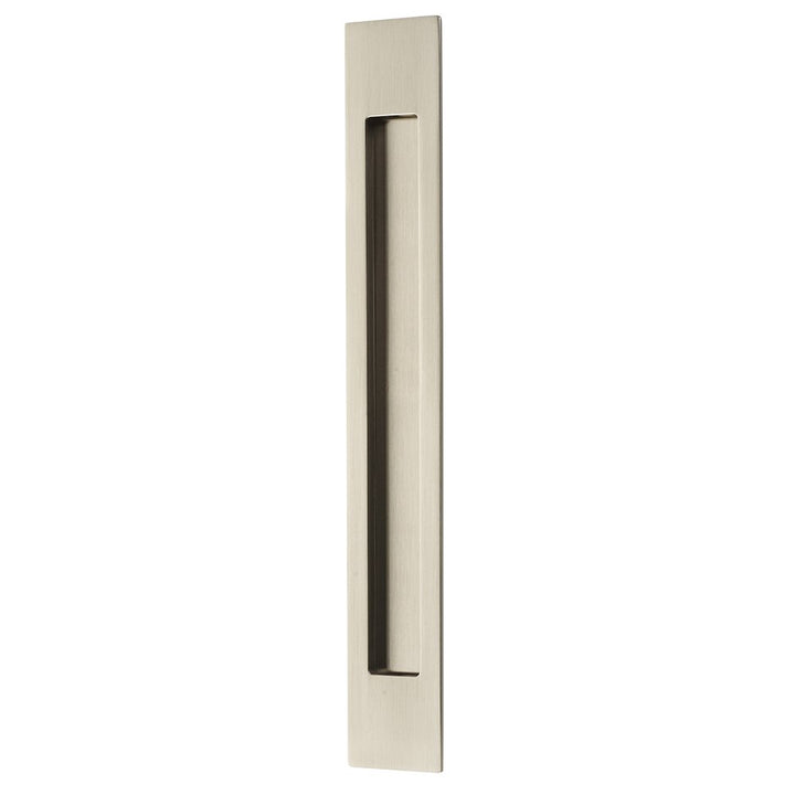 Modern Cabinet Hardware Collection 14" Modern Rectangular Flush Pull  by Emtek