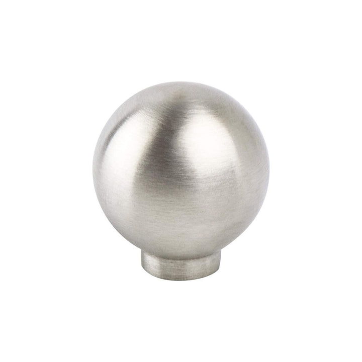 Berenson Cabinet Hardware Stainless Steel Collection 1" Diameter Uptown Appeal Knob