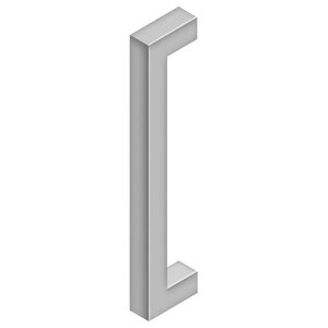 Deltana Architectural Hardware 24" Contemporary Pulls, Single Side