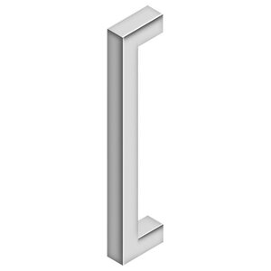 Deltana Architectural Hardware 24" Contemporary Pulls, Single Side