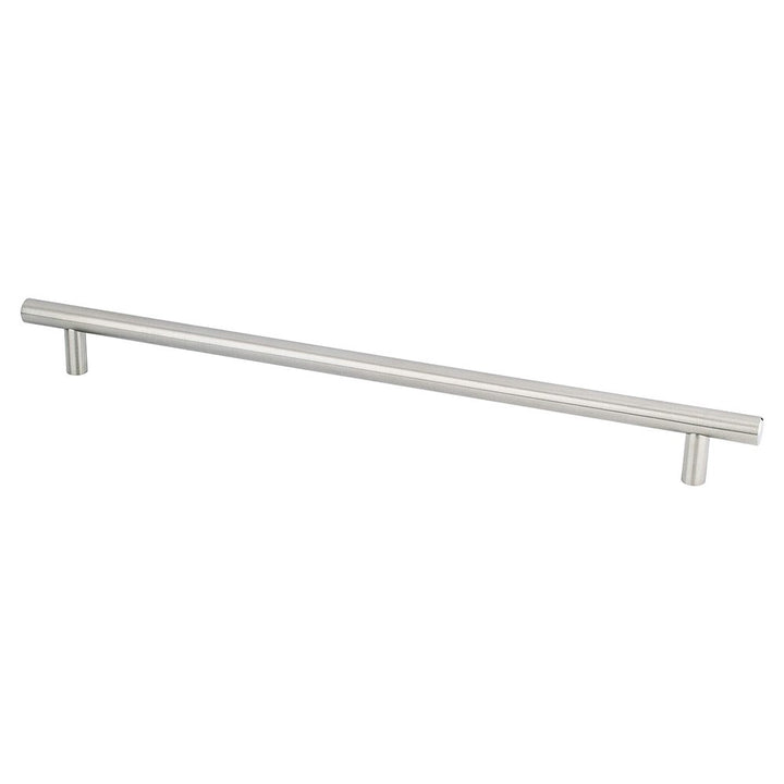 Berenson Cabinet Hardware Stainless Steel Collection 11 5/16" Centers Uptown Appeal Pull in Stainless Steel