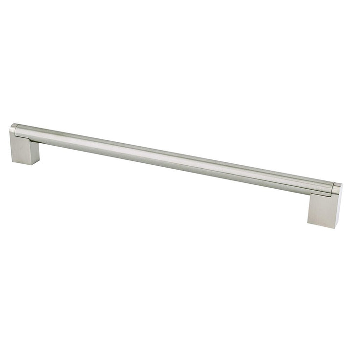 Berenson Cabinet Hardware Studio Collection 11 5/16" Centers Uptown Appeal Pull in Stainless Steel