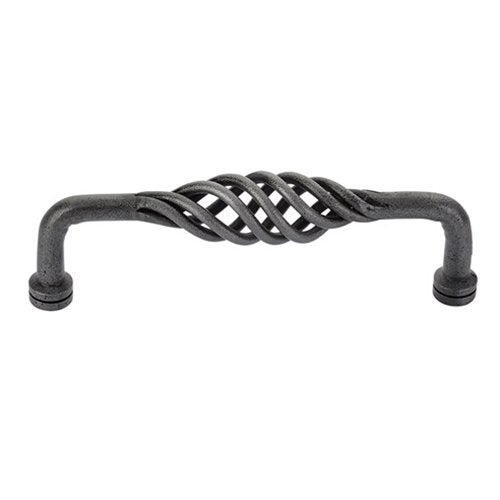 Wrought Steel Collection Lafayette 8" Centers Concealed Surface Mount Door Pull  by Emtek