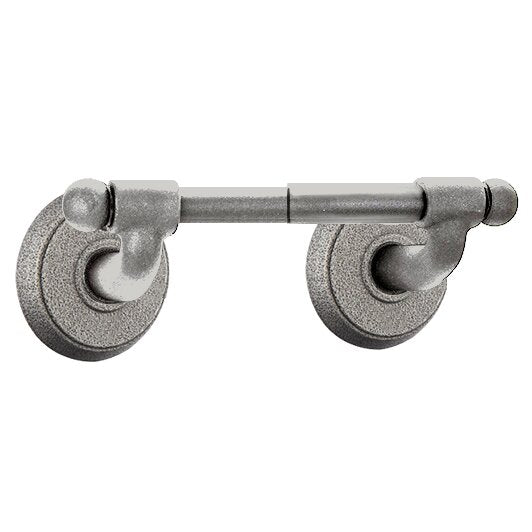 Wrought Steel Collection #2 Round Bar Style Tissue Holder  by Emtek