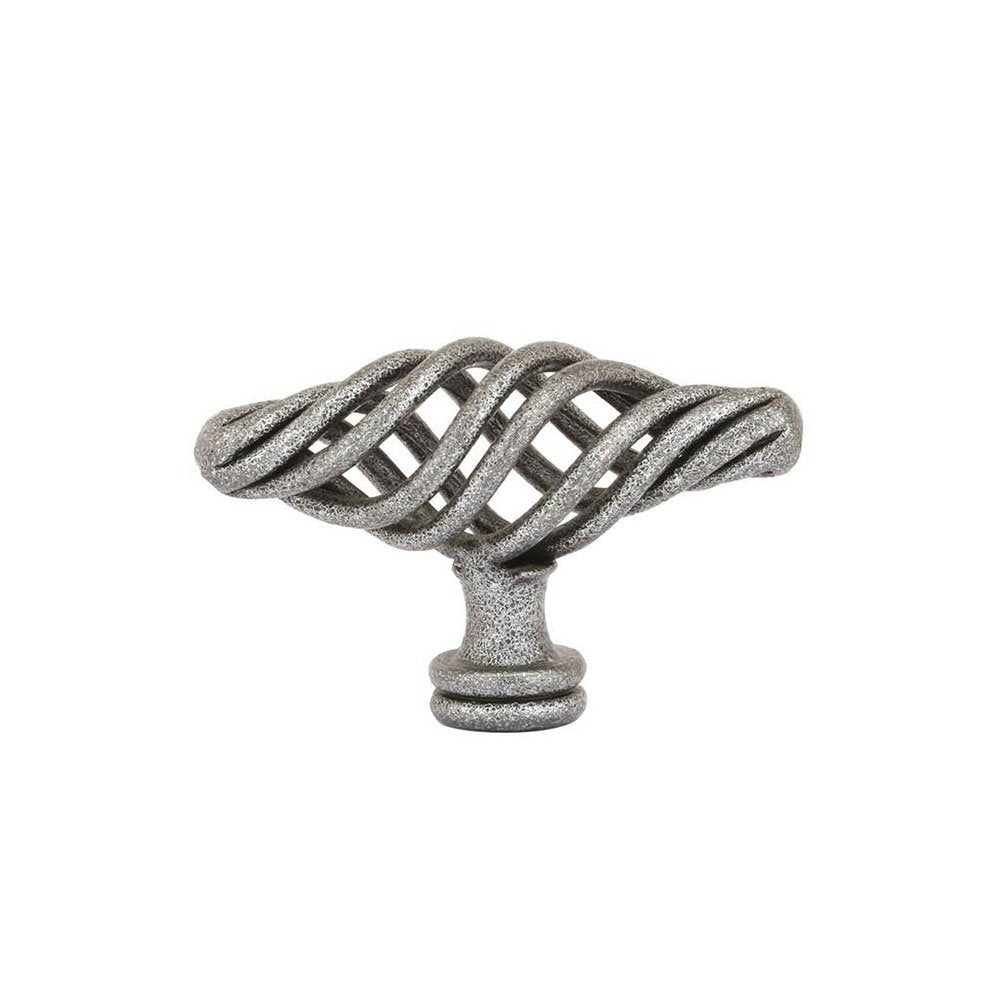 Wrought Steel Collection 2 3/8" Long Bastogne Knob by Emtek