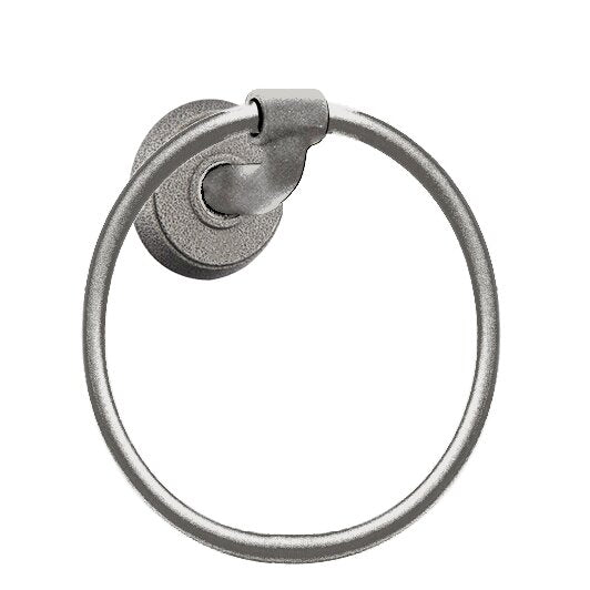 Wrought Steel Collection #2 Round Towel Ring  by Emtek