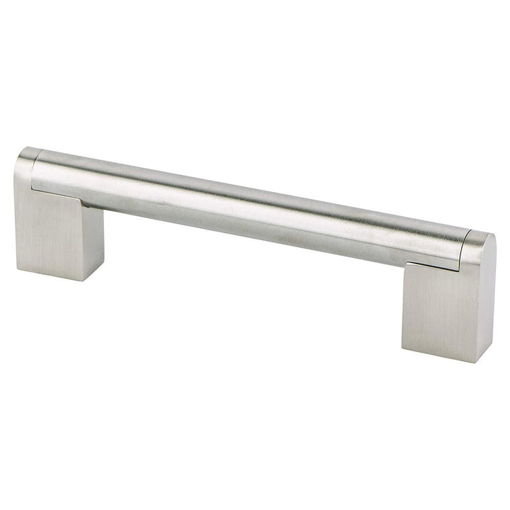 Berenson Cabinet Hardware Studio Collection 5" Centers Uptown Appeal Pull in Stainless Steel