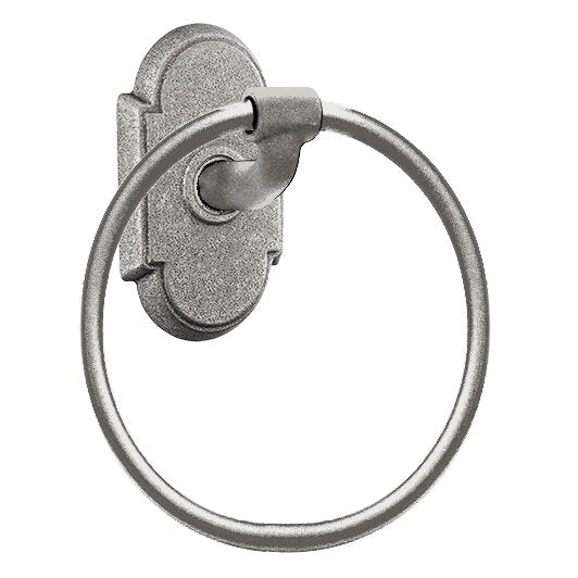 Wrought Steel Collection #1 Arched Towel Ring  by Emtek