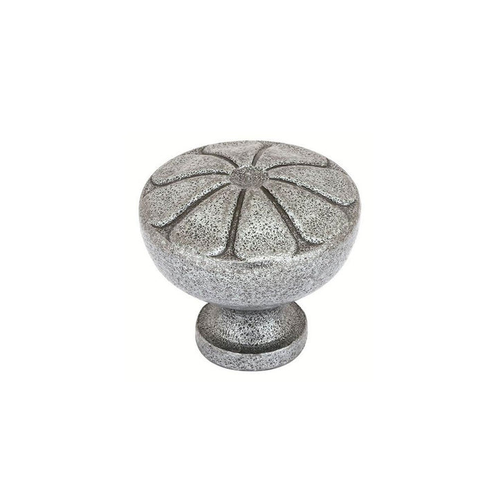 Wrought Steel Collection 1 1/4" Diameter Petal Knob by Emtek