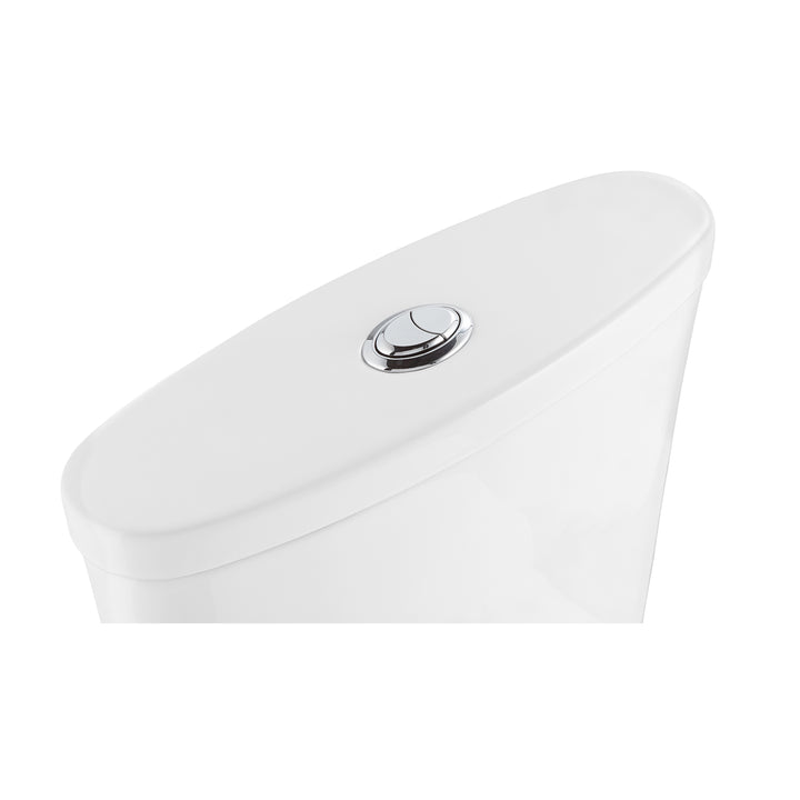 Ibiza 1.6/1.1 GPF Dual Flush Elongated One-Piece Toilet in White