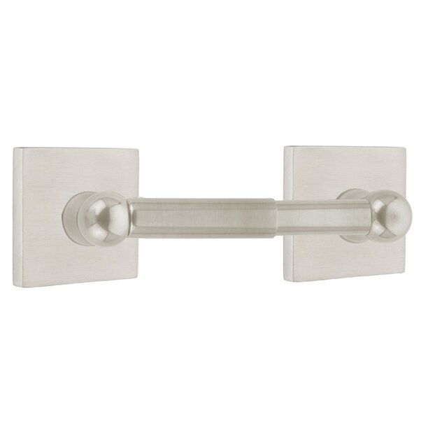 Stainless Steel Collection Stainless Steel Square Spring Rod Tissue Holder in Brushed Stainless Steel