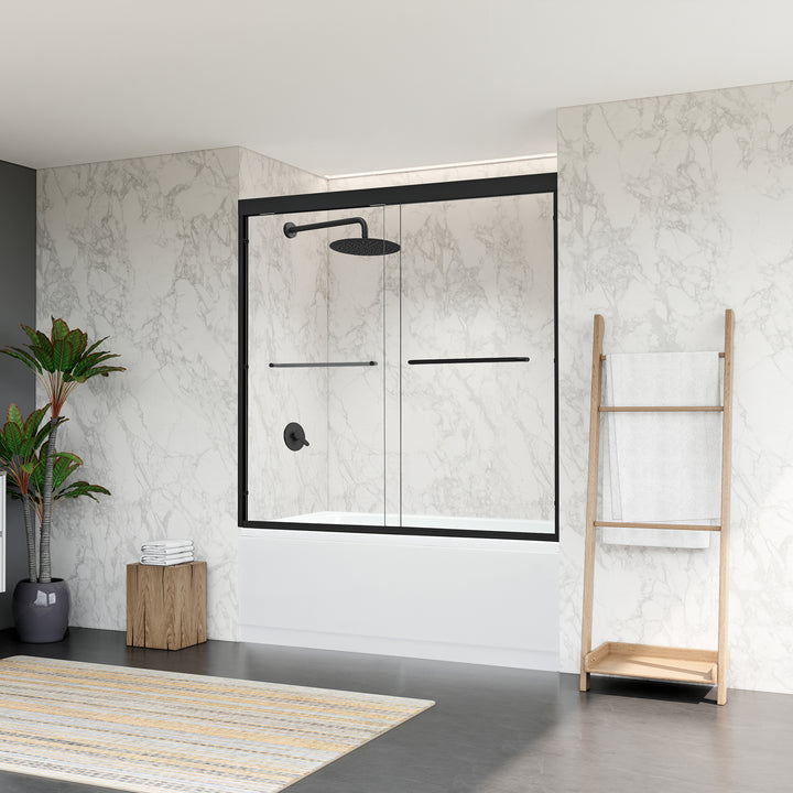 Ennis 60" W x 58" H By Pass Framed Tub Door