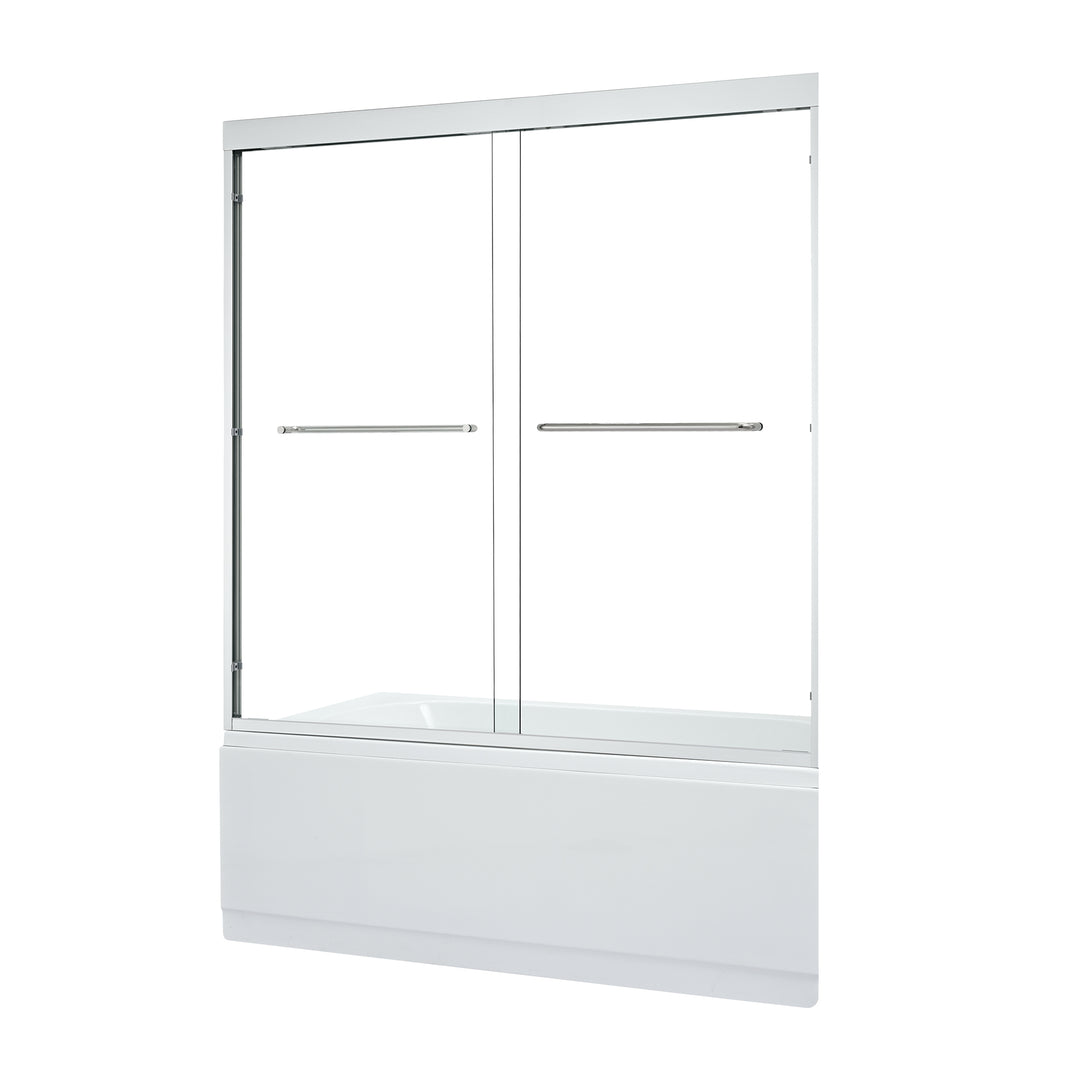 Ennis 60" W x 58" H By Pass Framed Tub Door